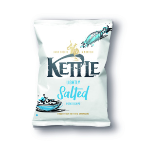 Kettle Lightly Salted Crisps Pk54