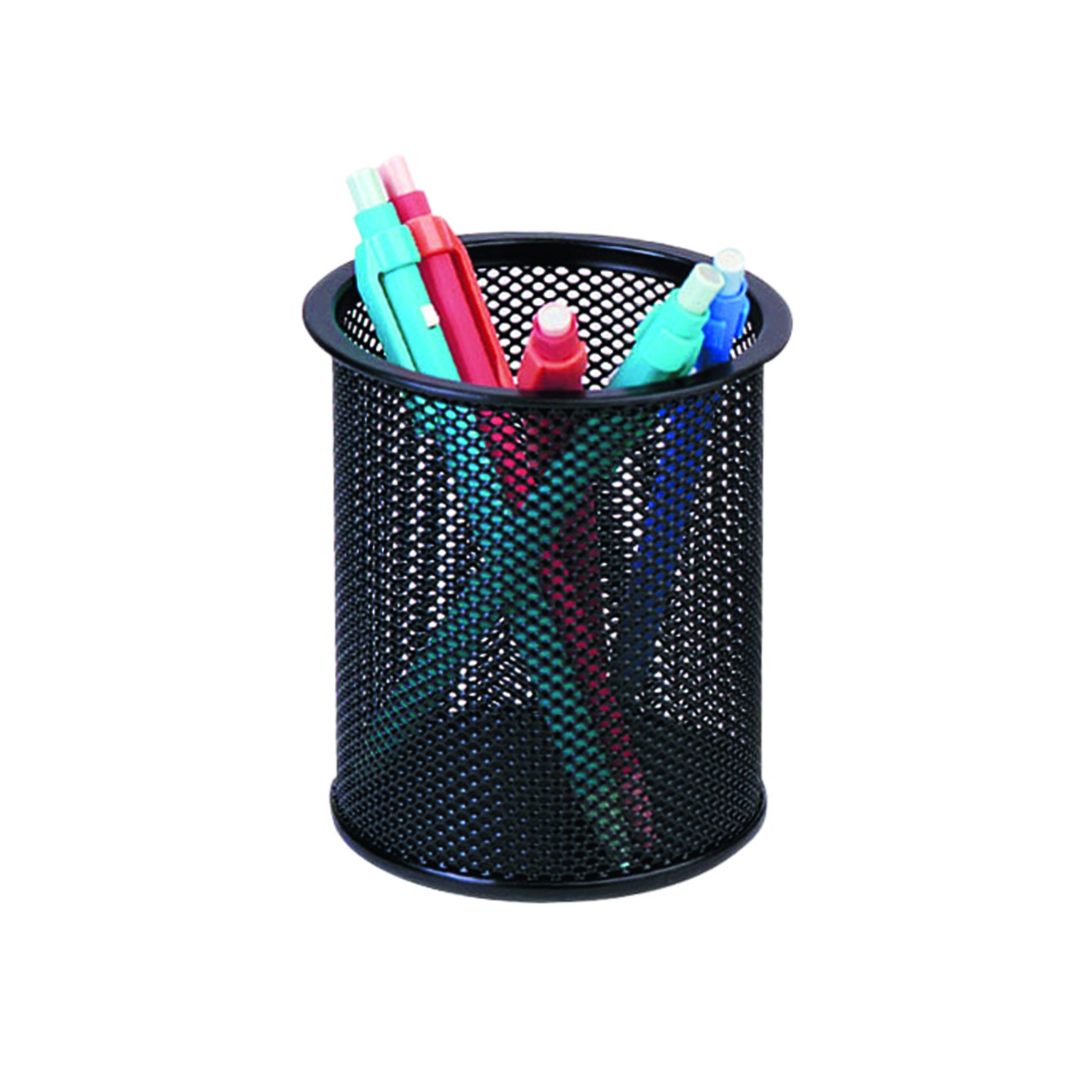 Q-Connect Mesh Pen Pot Black