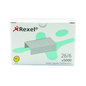 Rexel No56 Staples Metal 6mm Pk5000