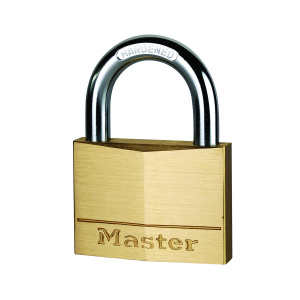 Master Lock 60mm Brass Padlock 2Keys