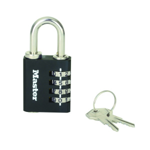 Master Lock Comb Padl +Override Key