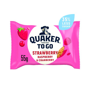 Quaker Porridge Berry Bfst Bar Pk12