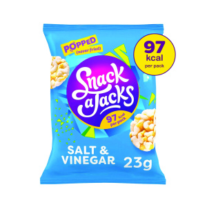 Snack a Jacks Salt/Vinegar 23g Pk24