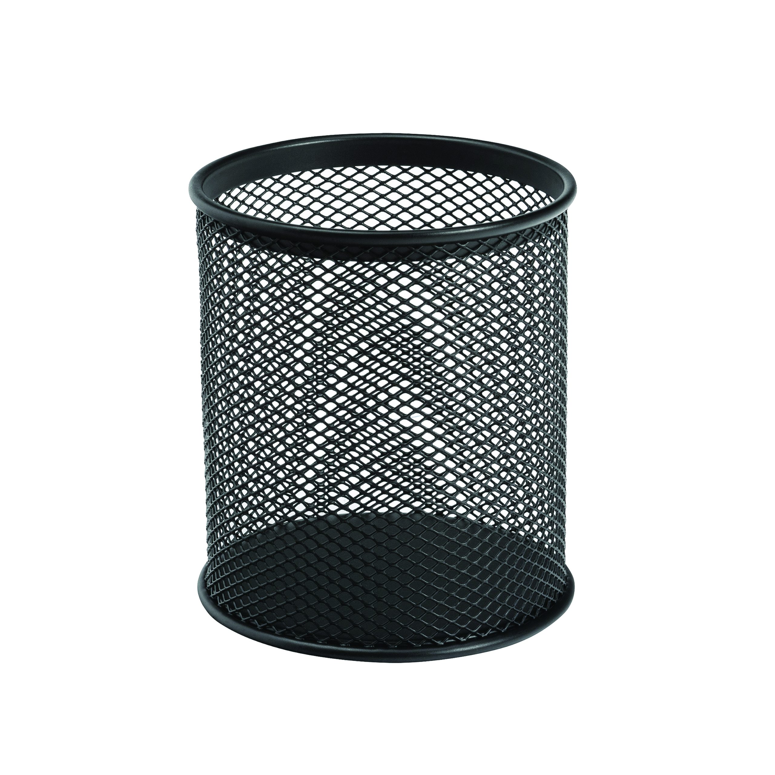 Pen Pot Wire Mesh DiaxH: 80x95mm Blk
