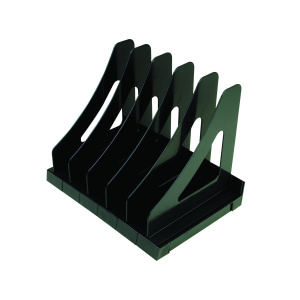 Q-Connect Black Executive Book Rack